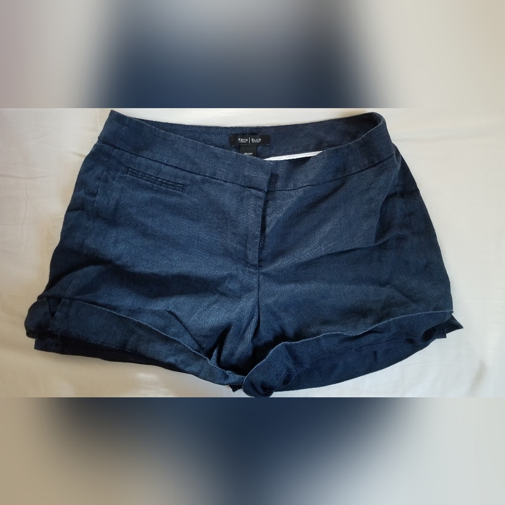 White House Black Market Blue Shorts, Women Size 6 Short